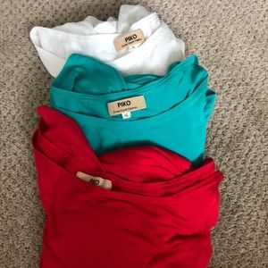 PIKO tops (3 pack) Small
